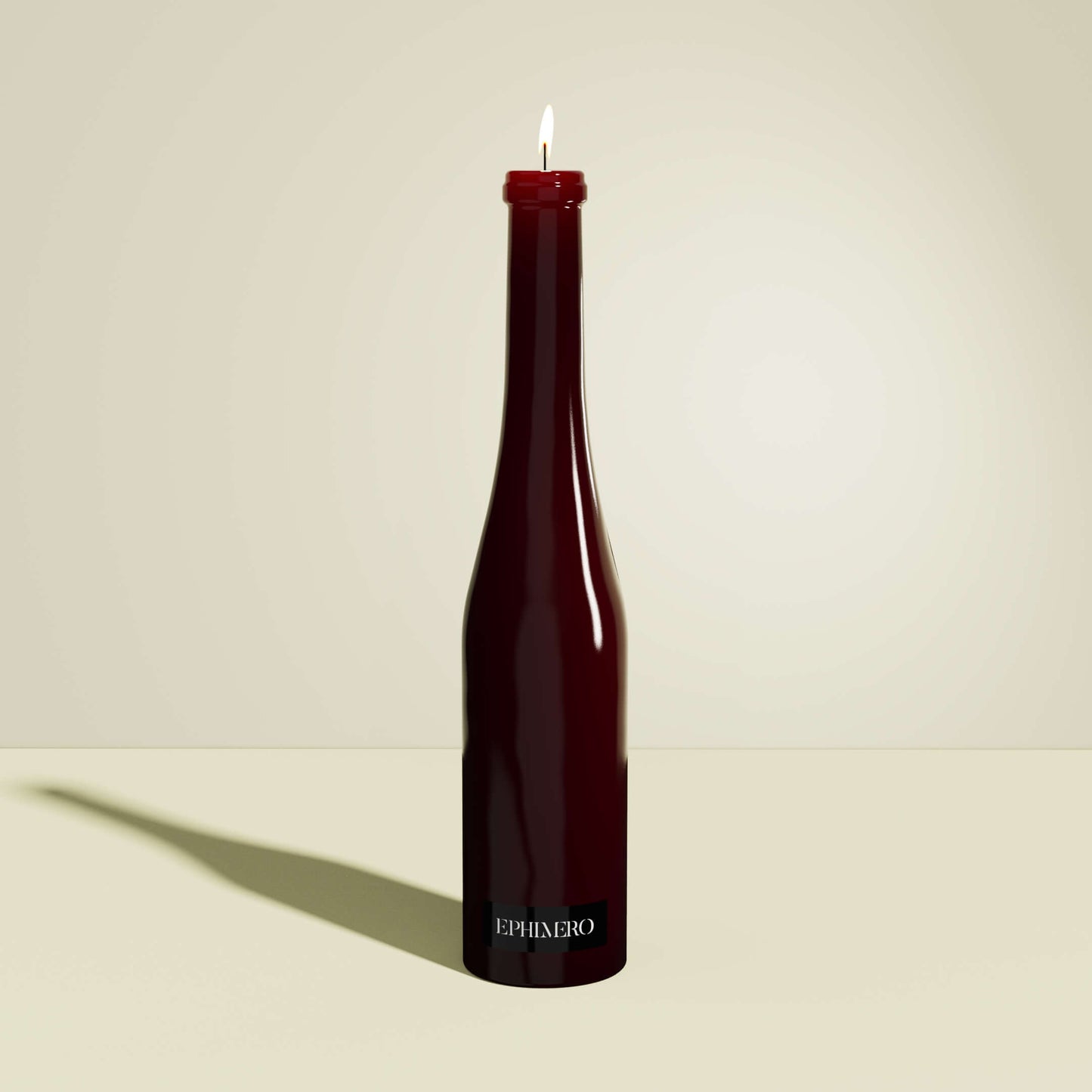 A2  Riesling Bottle dark burgundy