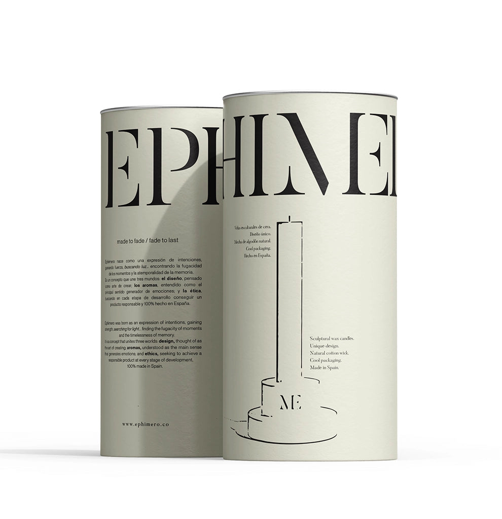 N4 Unscented Sculptural Candle